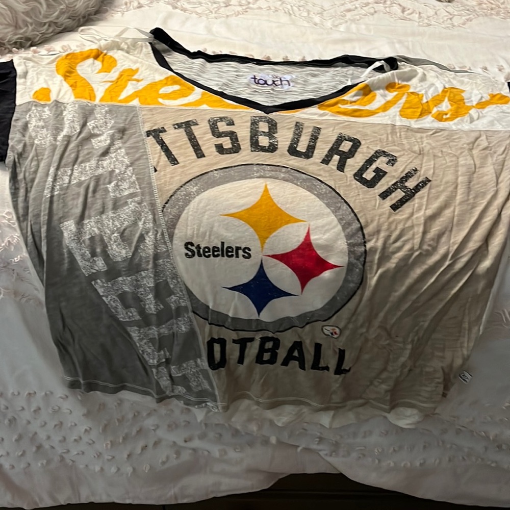 Steelers multi color top